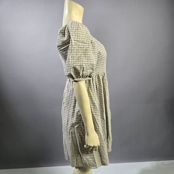 Pomander Place Smocked Mini Dress R7 - Picture 2 of 4